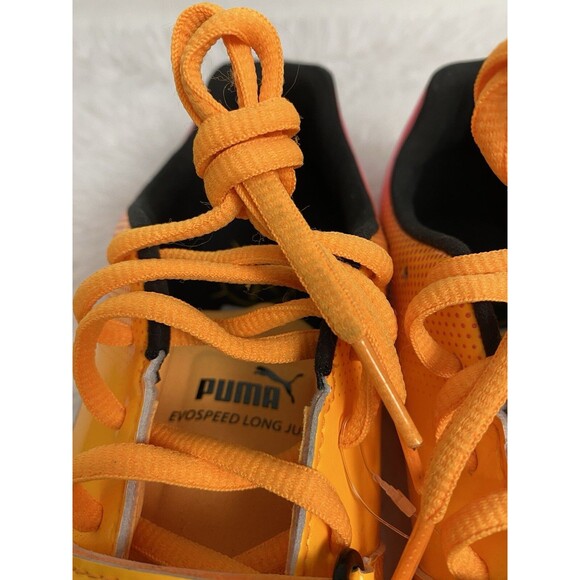 Puma Evospeed Long Jump Track & Field Shoes US Size 11.5 Yellow Black 377001-01 - Picture 4 of 14